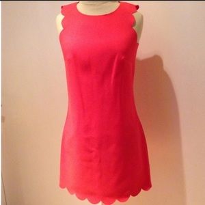 J.Crew scallop dress